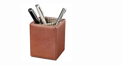 Shell Cordovan Pencil Holder